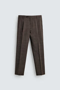 Pantalon en laine coupe droite Zara