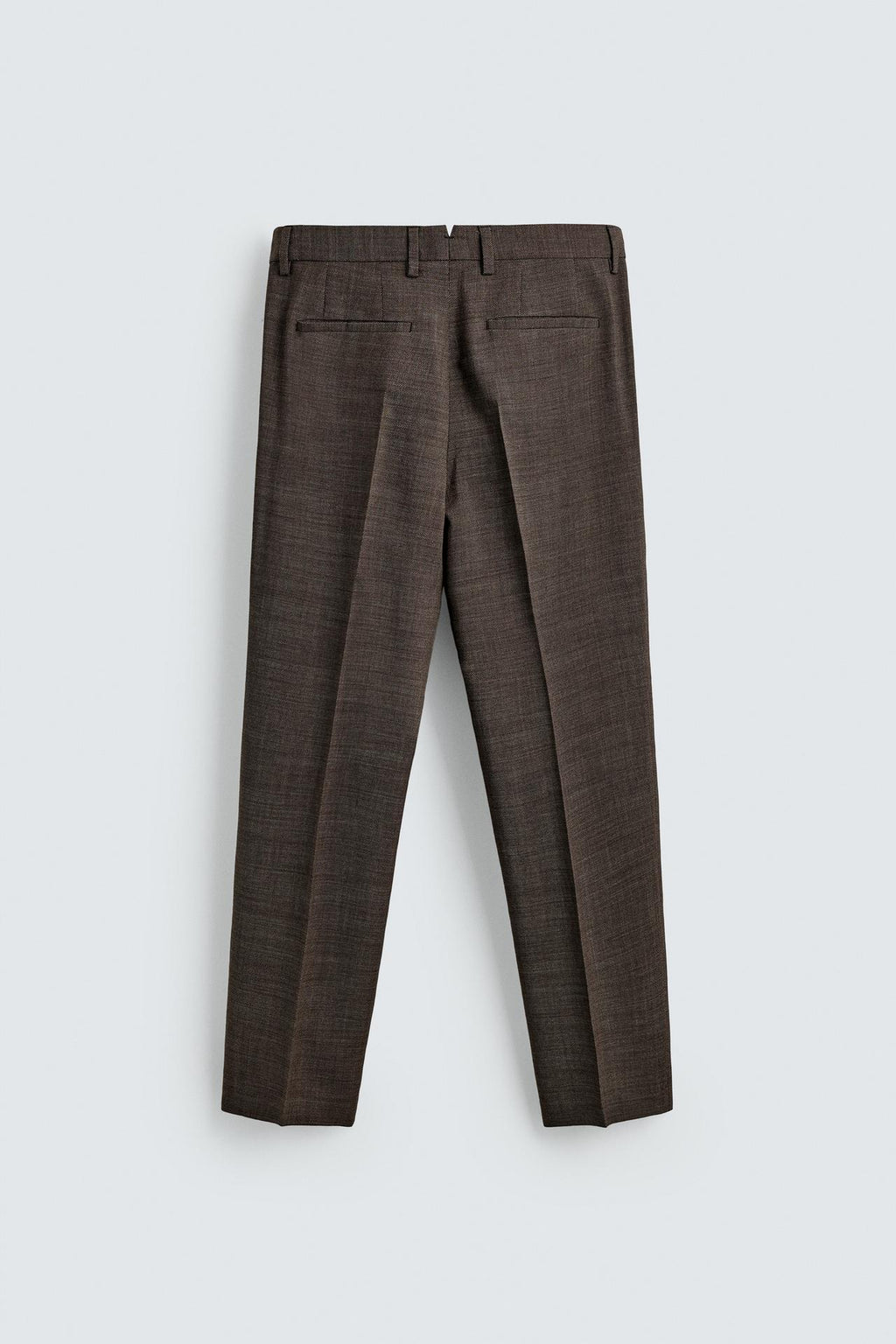 Pantalon en laine coupe droite Zara