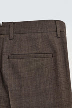Pantalon en laine coupe droite Zara