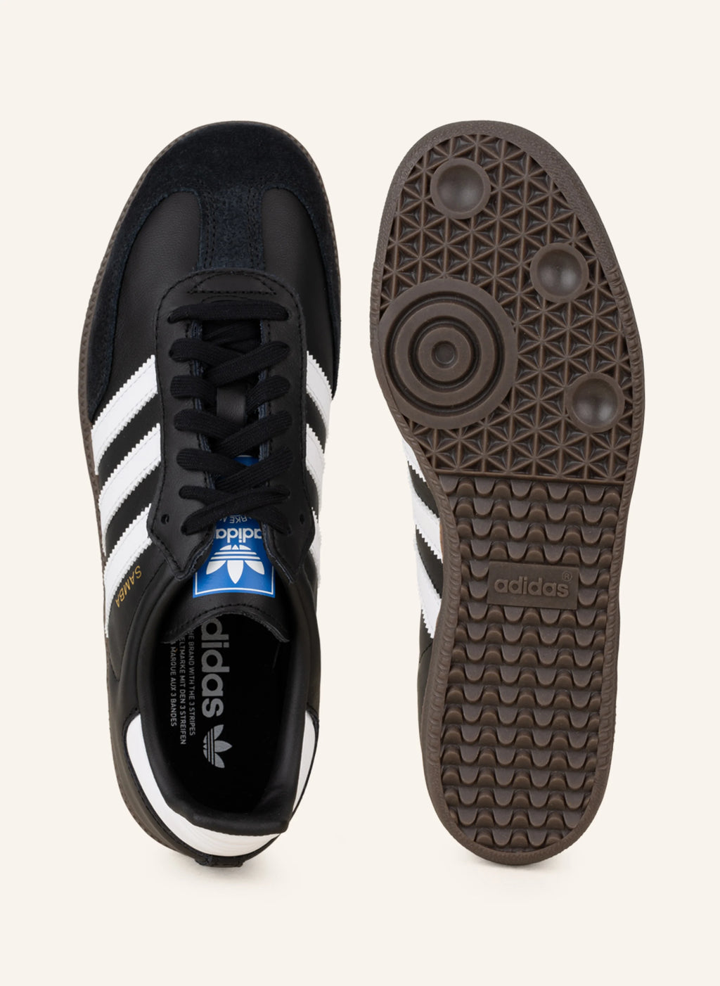 adidas Originals Sneaker SAMBA OG – Cuir et daim noir