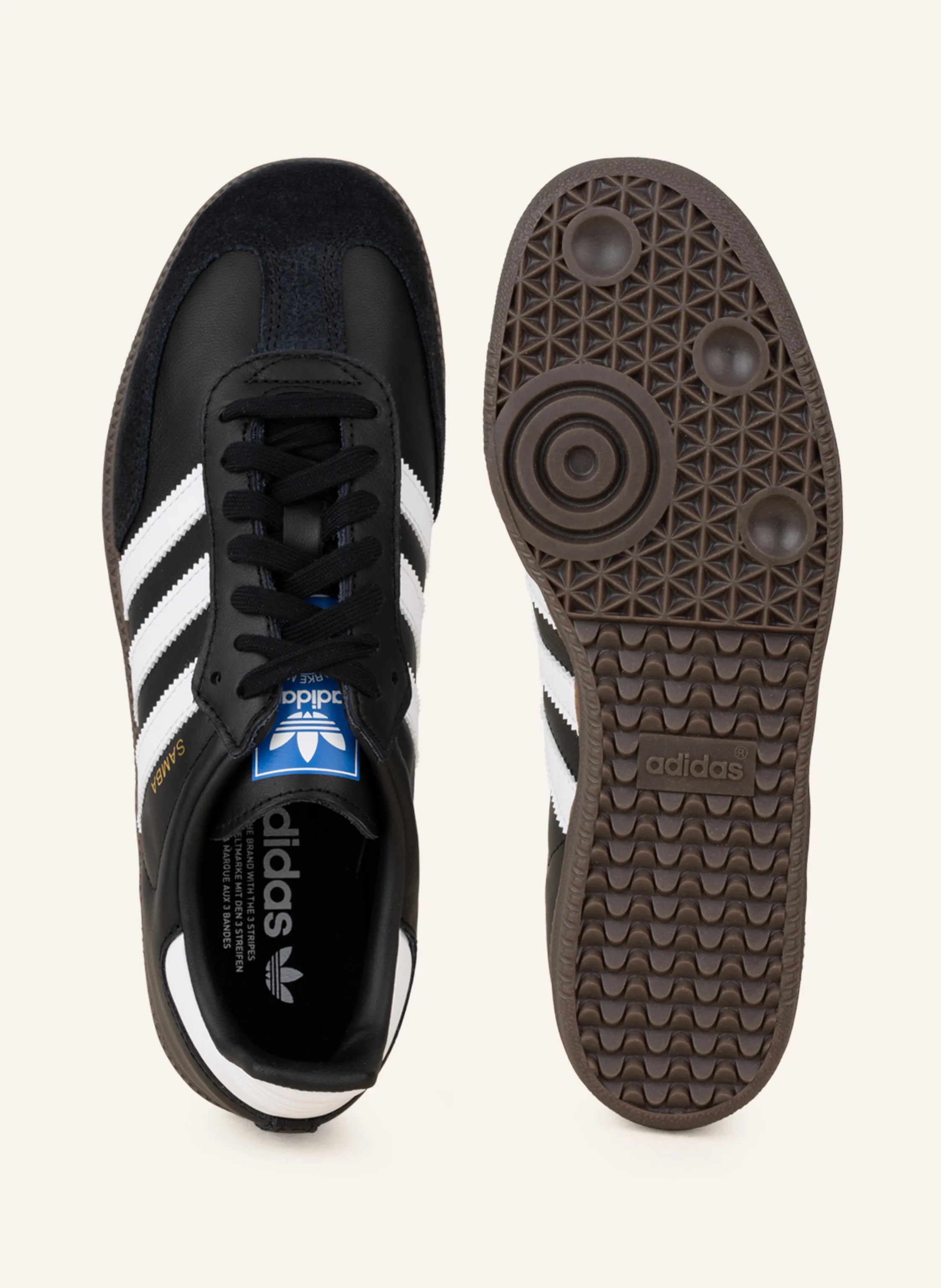 adidas Originals Sneaker SAMBA OG – Cuir et daim noir