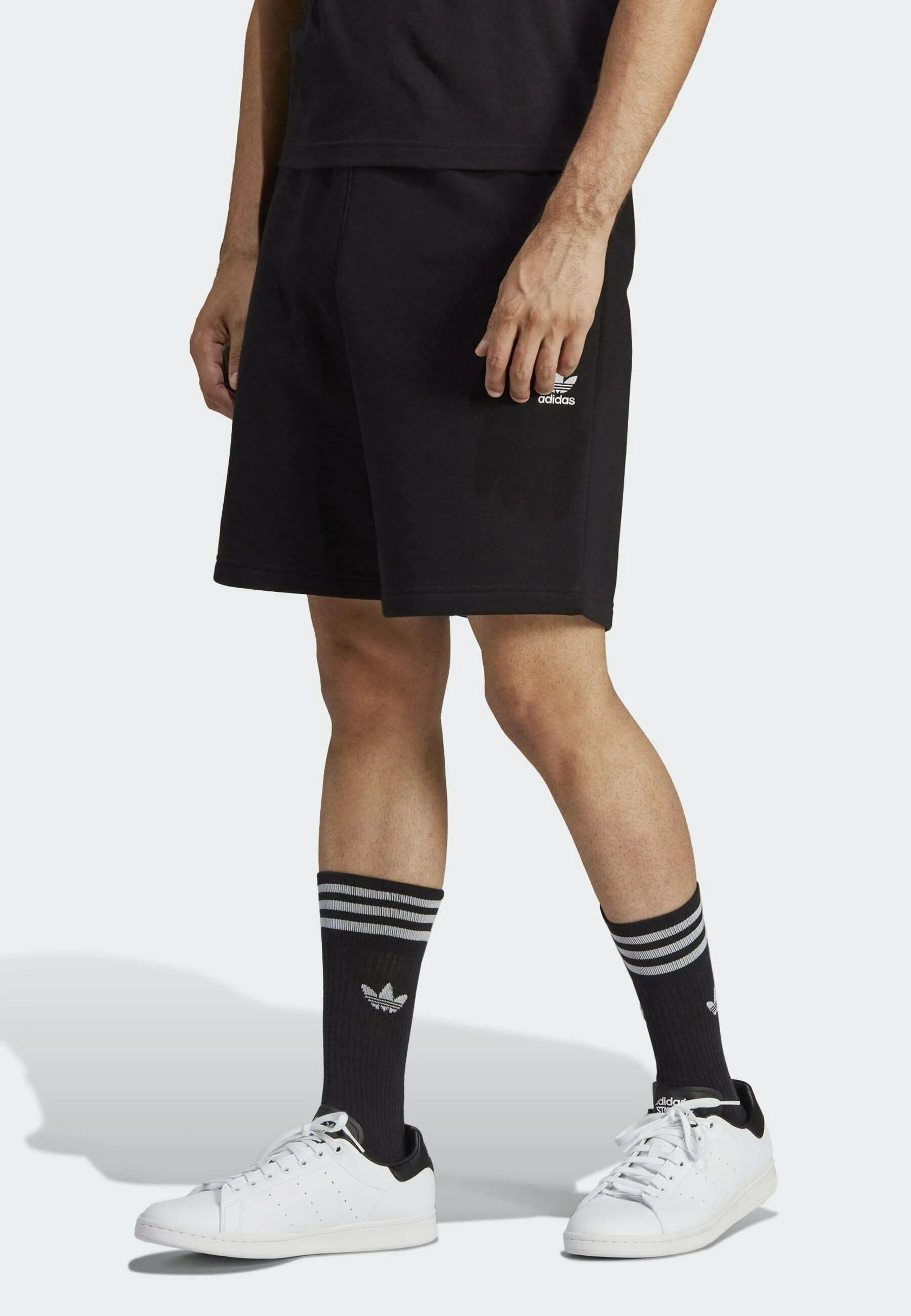 adidas Originals TREFOIL ESSENTIALS - Short - black