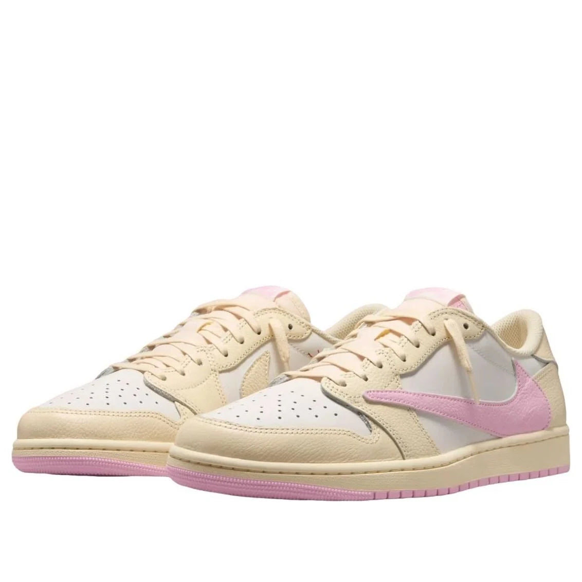 Air Jordan 1 Low OG x Travis Scott 'Shy Pink'