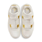 Air Jordan 4 Retro 'Weiß & Gold'