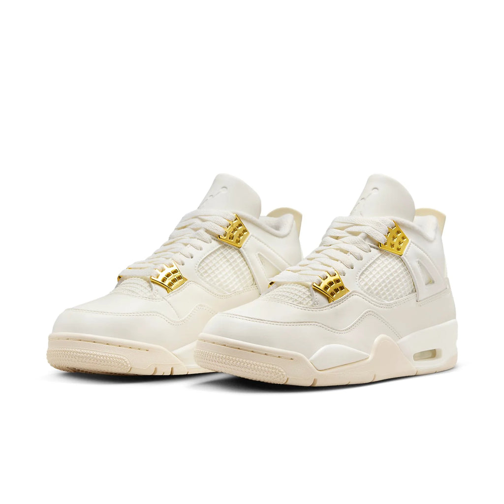 Air Jordan 4 Retro 'Weiß & Gold'