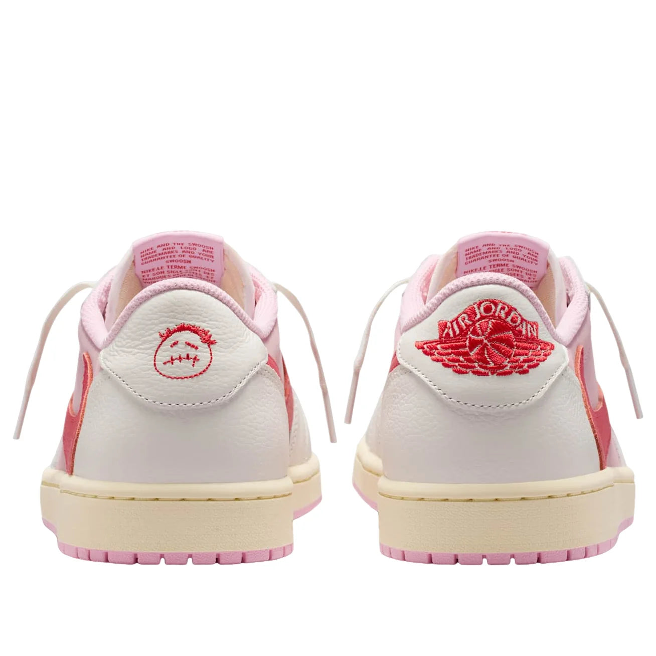 Air Jordan 1 Low OG x Travis Scott 'Shy Pink'