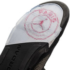 Air Jordan 5 Retro × PSG — Schwarz / Rot / Weiß