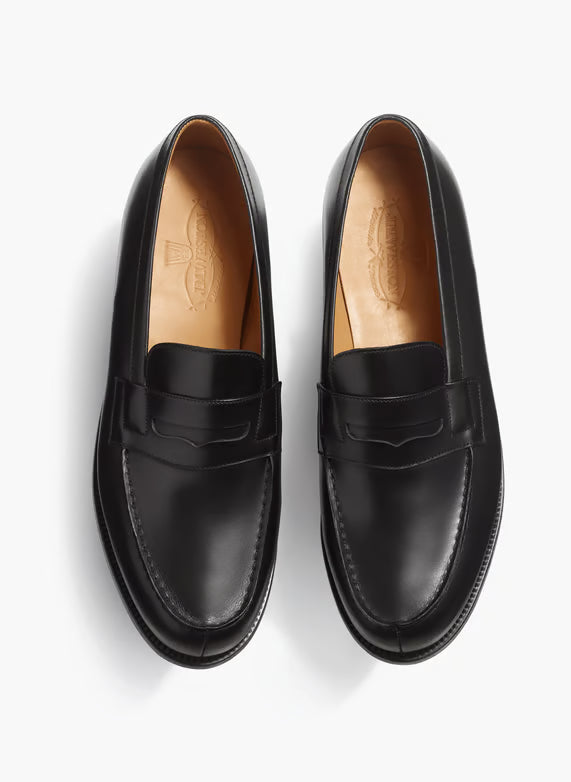 Mocassins en cuir J.M. Weston — Noir