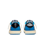Air Jordan 1 Retro Low x Fragment Design x Travis Scott x 'Sail Black Military Blue'