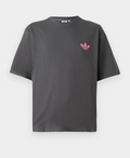 T-Shirt  - print adidas Originals LINE UP TEE UNISEX - grey six