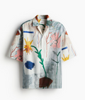Basquiat x H&amp;M Loose Fit Cotton Resort Shirt