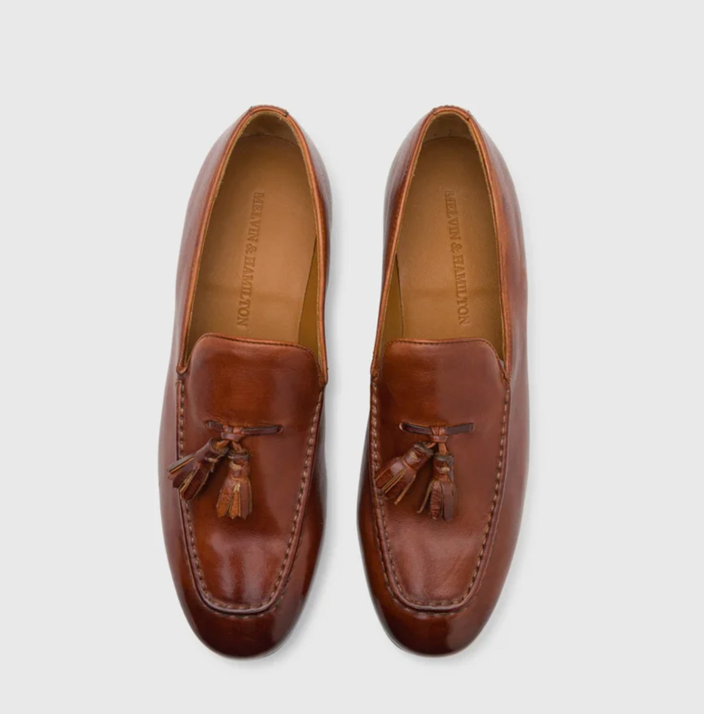 Melvin & Hamilton Clive Loafers – Cognac