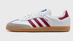 Adidas SAMBA OG – Blanc / Bourgogne / Gomme