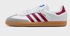Adidas SAMBA OG – Blanc / Bourgogne / Gomme