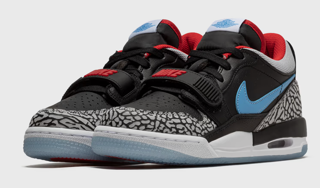 JordanAIR JORDAN LEGACY 312 LOW – Schwarz / Wolf Grey / Valor Blue