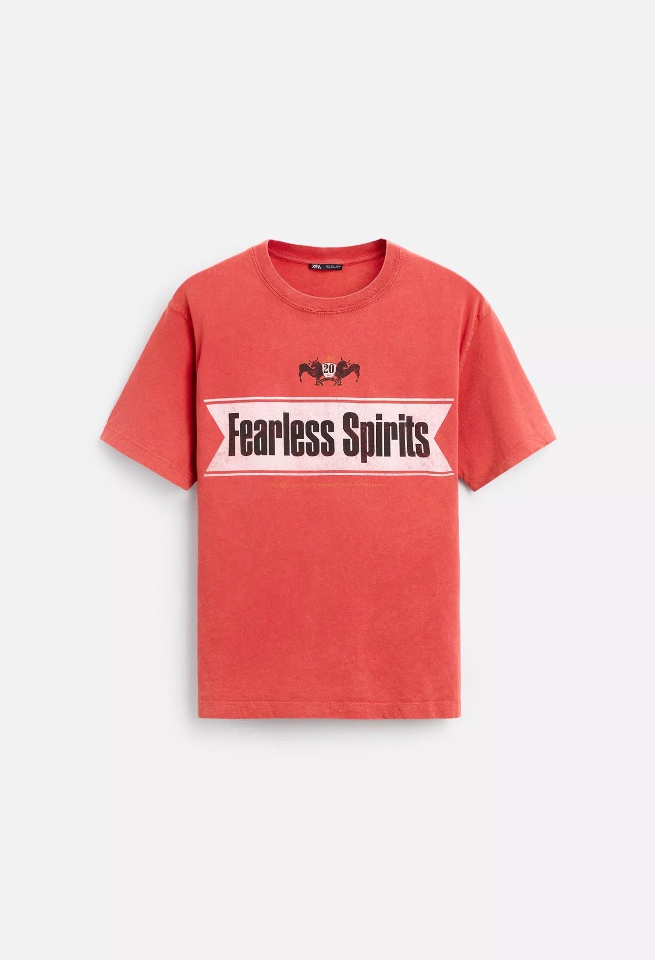 T-shirt imprimé basique Zara