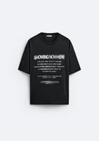 T-shirt imprimé basique Zara