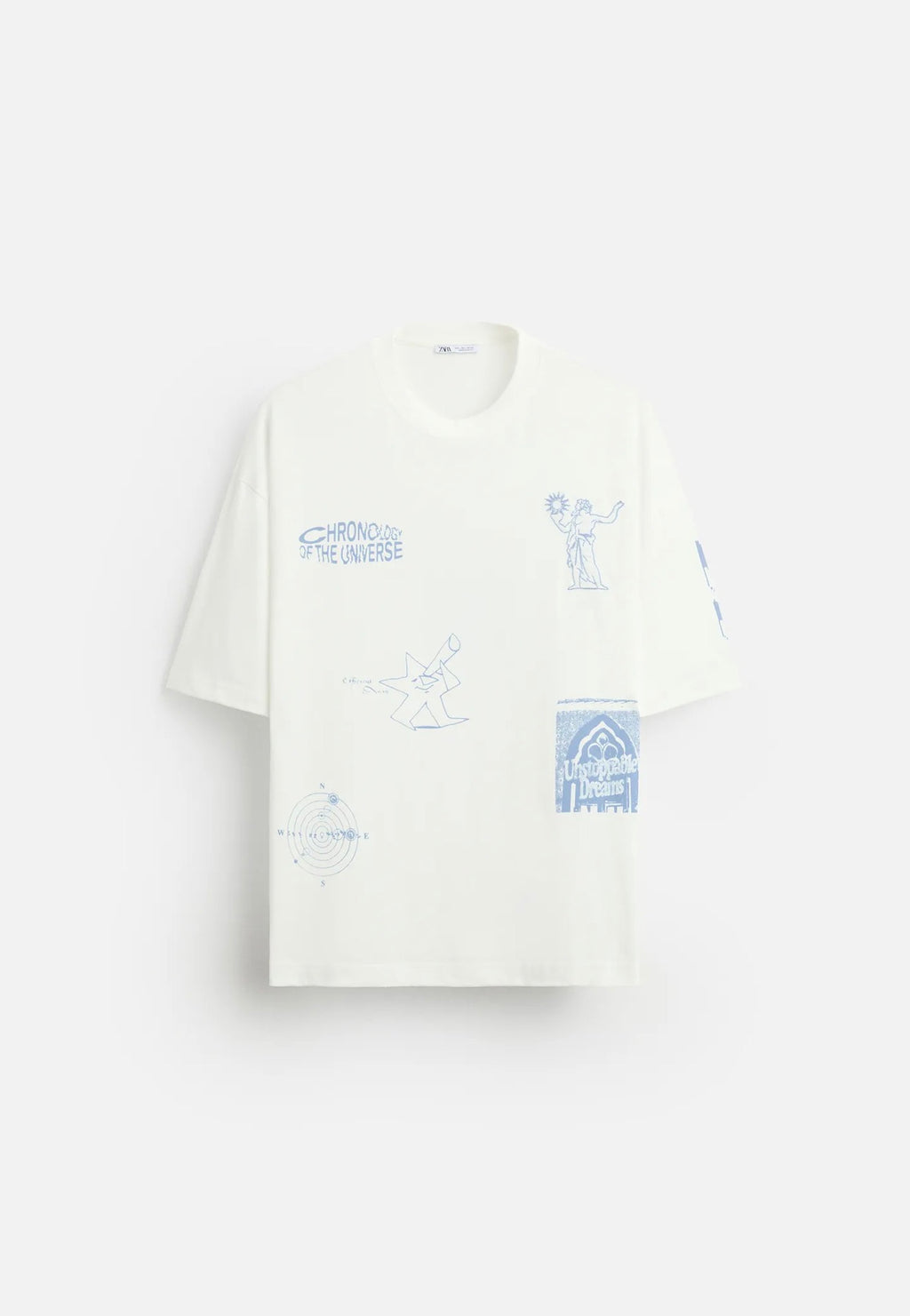 T-shirt imprimé basique Zara