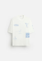 T-shirt imprimé basique Zara