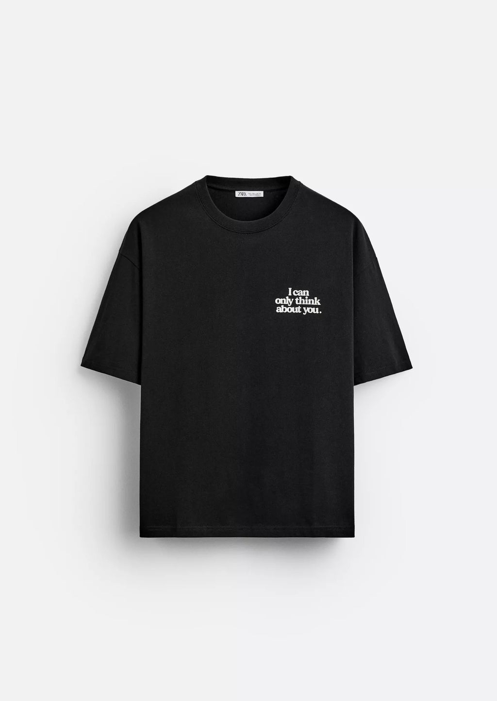 T-shirt imprimé basique Zara