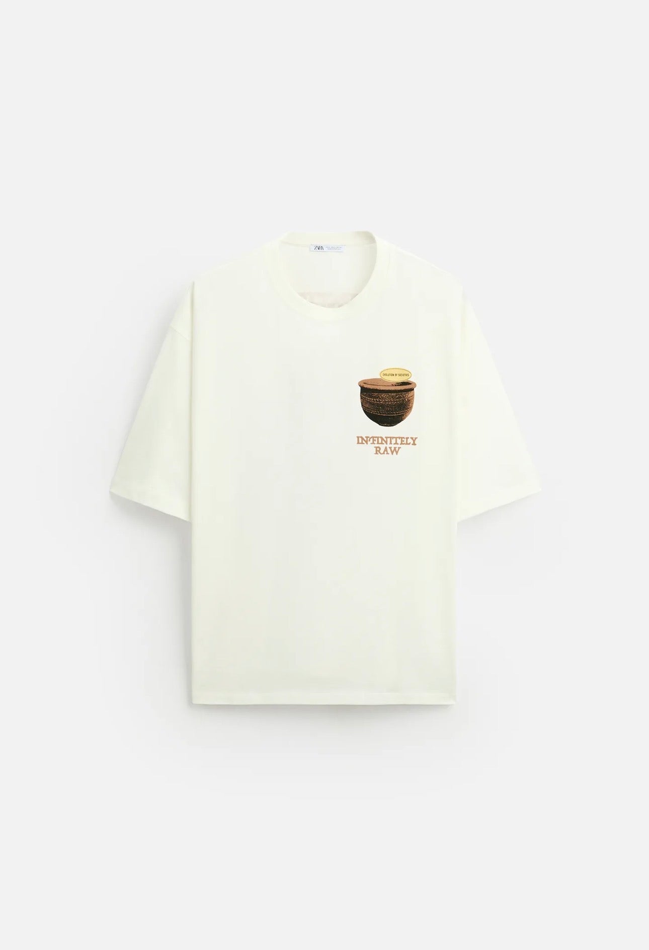 T-shirt imprimé basique Zara