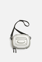 Zara - SAC BANDOULIÈRE VERT KAKI ET CAOUTCHOUTÉ
