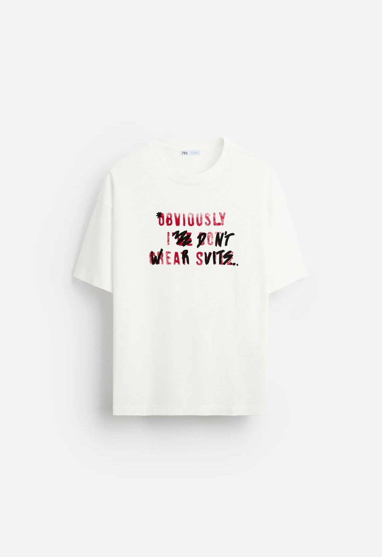 T-shirt imprimé basique Zara
