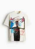 T-Shirt Jean Michel Basquiat x H&M