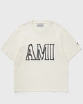T-SHIRT AMI Paris COUPE DROITE MANCHES COURTES