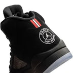 Air Jordan 5 Retro × PSG — Schwarz / Rot / Weiß