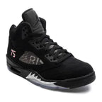 Air Jordan 5 Retro × PSG — Schwarz / Rot / Weiß