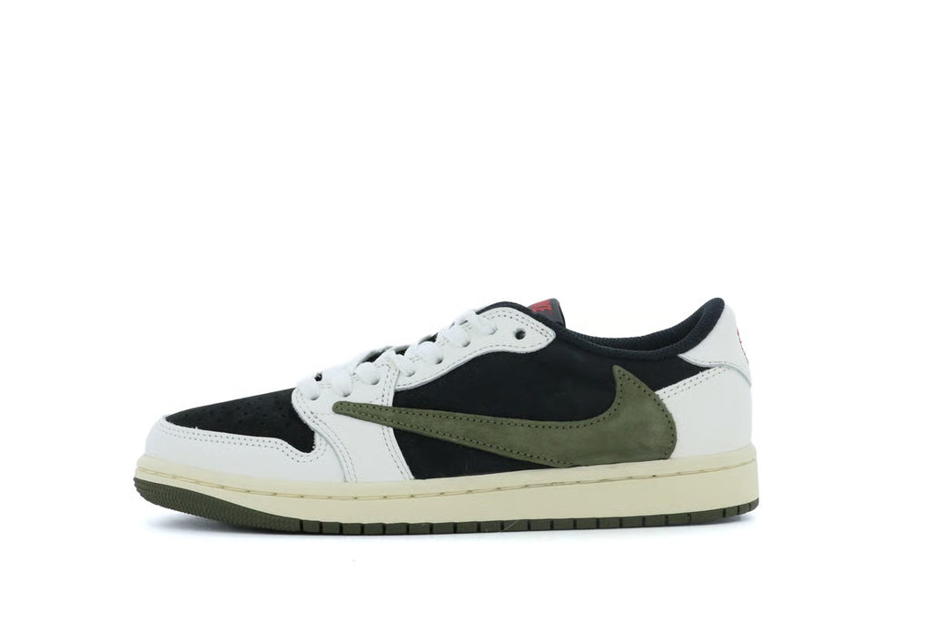 Air Jordan 1 Retro Low x Fragment Design x Travis Scott x 'Sail Black Military Blue'