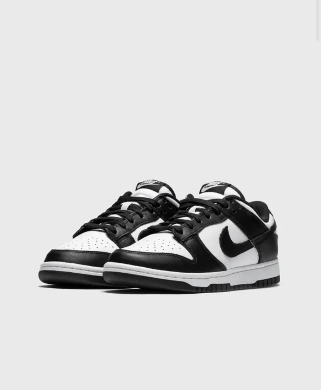 Nike Dunk Low Rétro Panda Noir Blanc