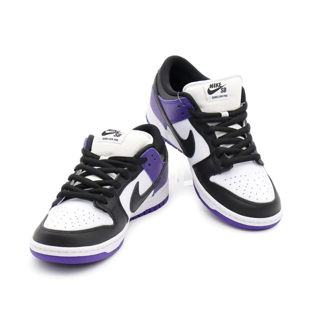 Nike SB Dunk Low Pro Court Purple Noir Blanc
