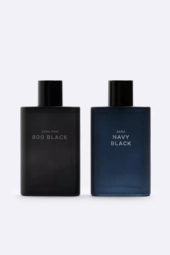 Eau de Toilette Set - Zara Navy Black &amp; Zara Man 800 Black