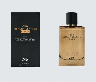 Eau De Parfum Herren - Zara Oud Vibrant Leather OASIS 100ml